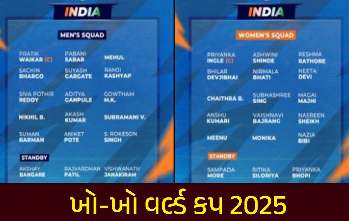 Kho Kho Word Cup 2025